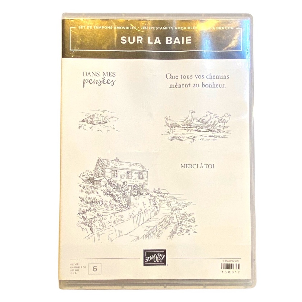 🍒 Stampin’Up! 🍒 “Sur la Baie” Stamp set.